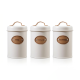 Metal Jar Set 3 Pcs